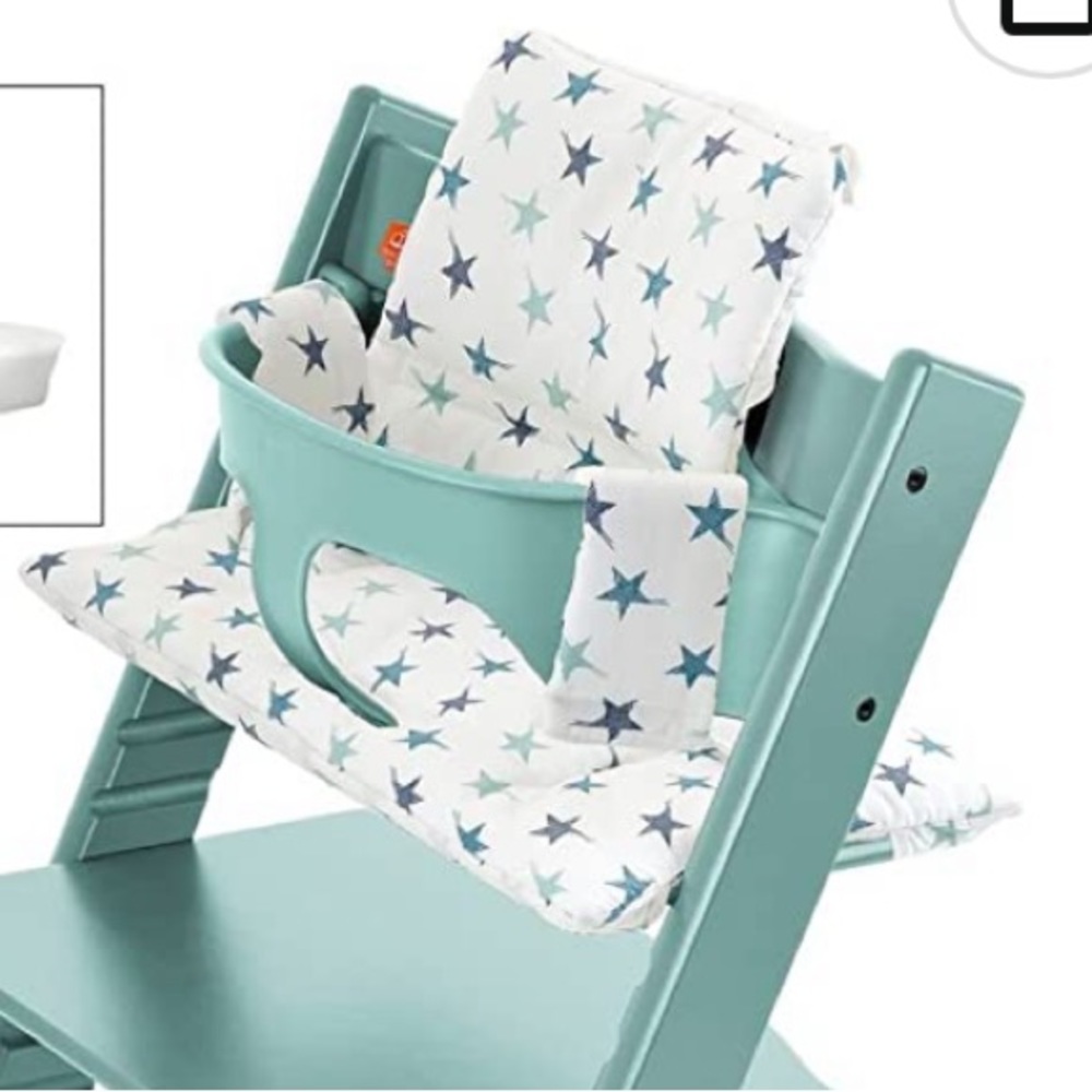 Stokke Tripp Trapp aqua star cushion
